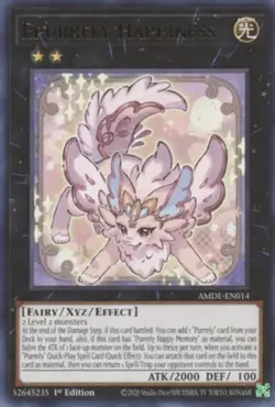 Epurrely Happiness - AMDE-EN014 - Rare - 1st Edition Near Mint Yugioh! Card - Image 1