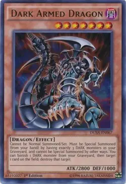 Dark Armed Dragon - DUSA-EN067 - Ultra Rare - 1st Edition Near Mint Yugioh! Card - Image 1