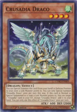 Crusadia Draco - CYHO-EN009 - Common - 1st Edition Near Mint Yugioh! Card - Image 1