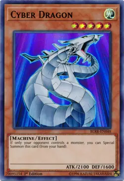 Cyber Dragon - BLRR-EN048 - Ultra Rare - 1st Edition Near Mint Yugioh! Card - Image 1