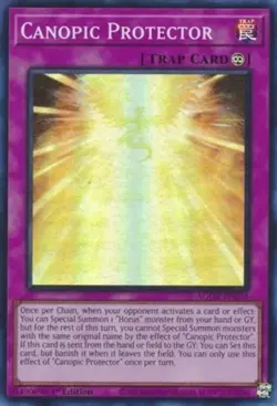 Canopic Protector - AGOV-EN076 - Super Rare - 1st Edition Near Mint Yugioh! Card - Image 1