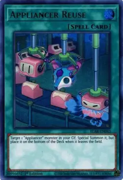 Appliancer Reuse - BLAR-EN043 - Ultra Rare - 1st Edition Near Mint Yugioh! Card - Image 1