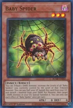Baby Spider - BLMR-EN045 - Ultra Rare - 1st Edition Near Mint Yugioh! Card - Image 1