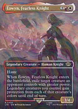 Foil Eowyn, Fearless Knight - The Lord of the Rings: Tales of Middle-earth | MTG - Image 4