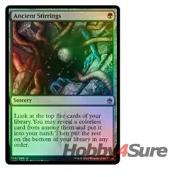 Foil Ancient Stirrings M/NM Magic: The Gathering MTG Masters 25 - Image 1