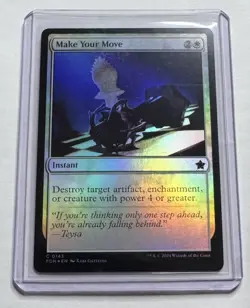 Make Your Move #143 Foundations Foil Instant MTG NM/M - Image 1