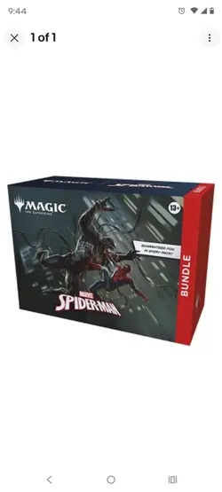 Magic The Gathering MTG Marvel's Spider-Man Bundle Box In Hand Sealed - Image 1