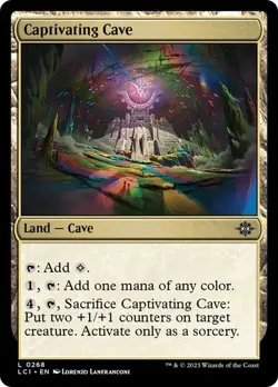 x4 NM (Playset) Captivating Cave, MTG, LCI, Magic the Gathering, 268 - Image 1