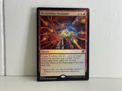 Devastating Onslaught 132 FOIL MTG Edge of Eternities NM X1 - Image 2