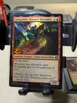 MTG Hobgoblin Mantled Marauder 0080 Spider-Man Marvel Universes Beyond NM/M - Image 1