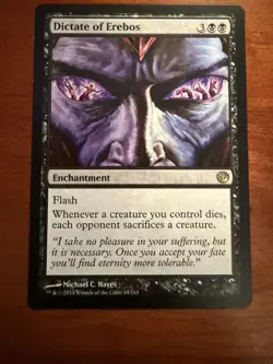 MTG Dictate of Erebos - Journey Into NYX - NM Condition Never Played - Image 1