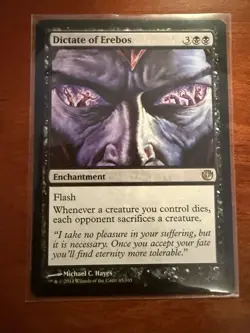 MTG Dictate of Erebos - Journey Into NYX - NM Condition Never Played - Image 2