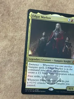 Edgar Markov Foil Rare Judge Promos #3 Magic the Gathering MTG Card NM - Image 2