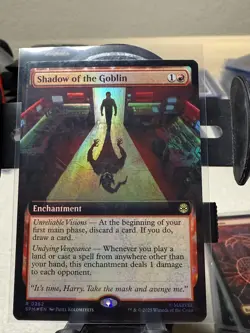 MTG Shadow of the Goblin 0262 Foil Spider-Man Marvel Universes Beyond NM/M - Image 2