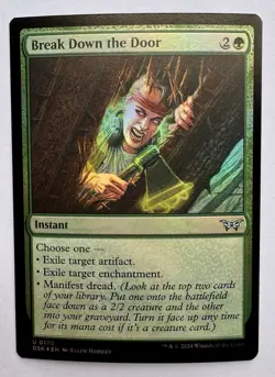 x1 Break Down the Door DSK Duskmourn MTG 170 FOIL UNCOMMON - Image 1