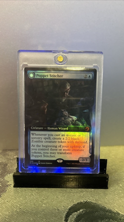 MTG Poppet Stitcher (Extended Art Foil) - Innistrad: Midnight Hunt (MID) #339 - Image 1