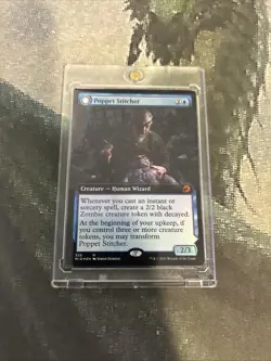 MTG Poppet Stitcher (Extended Art Foil) - Innistrad: Midnight Hunt (MID) #339 - Image 3