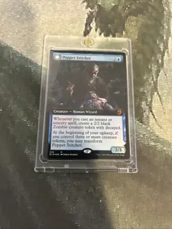 MTG Poppet Stitcher (Extended Art Foil) - Innistrad: Midnight Hunt (MID) #339 - Image 5