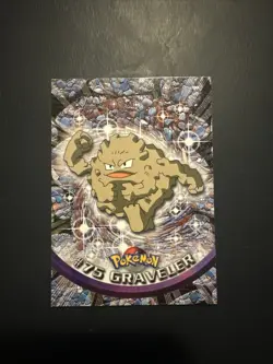 #75 Graveler 1999 TOPPS Pokemon TV Animation Edition Black Logo Vintage! - Image 1