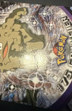 #75 Graveler 1999 TOPPS Pokemon TV Animation Edition Black Logo Vintage! - Image 4