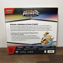 Pokemon TCG Scarlet & Violet Prismatic Evolutions Poster Collection Box - Image 2