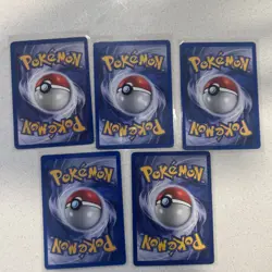 Pokemon Tcg Vintage Base Set 2 Lot (3) F Nidoran (2) M Nidoran Lp-Mp - Image 2