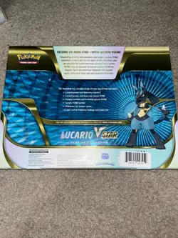 Brand New Lucario VSTAR Special Collection Box Pokemon TCG Factory Sealed - Image 2