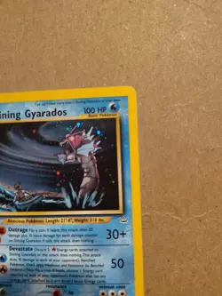 Pokemon Neo Revelation 1st Edition Shining Gyarados Card 65/64 Secret Holo - Image 4