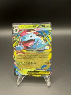 Pokemon TCG Mega Venusaur EX 003/132 Double Rare Mega Evolution NM Pack Pulled! - Image 1