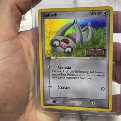 Pokemon TCG Slakoth 63/108 Power Keepers Reverse Holo Stamped NM Pokemon Common - Image 1
