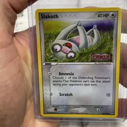 Pokemon TCG Slakoth 63/108 Power Keepers Reverse Holo Stamped NM Pokemon Common - Image 2