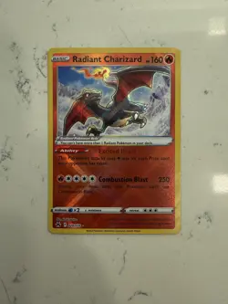 Pokemon TCG Radiant Charizard 20/159 Sword & Shield Crown Zenith - Image 1