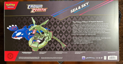 Pokemon TCG Crown Zenith Sea & Sky Premium Collection Box - Factory Sealed - Image 4
