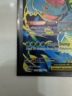 Mega Venusaur Ex 155/132 Full Art Ultra Rare - Pokemon TCG Mega Evolution NM - Image 4