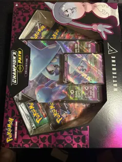 NEW Pokemon TCG Champions Path Hatterene V Collection Box Pokemon Sealed - Image 1