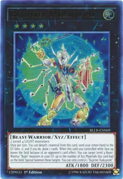 Bujintei Tsukuyomi - BLLR-EN069 - Ultra Rare - 1st Edition Near Mint Yugioh! Car - Image 1