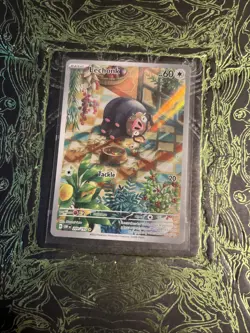 🔥Pokemon SV Obsidian Flames Lechonk 209 Illustration Rare card Full Art NM - Image 1