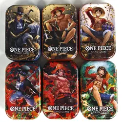 One Piece Card Game Mini-tin Pack Set Vol.1 Asian Limited - Set of 6 Mini Tins - Image 1