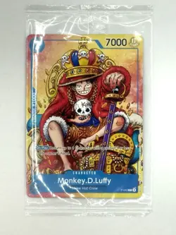 One Piece Monkey D.Luffy P-043 Promo Card - SDCC 2025 IGN Party - SEALED - Image 1