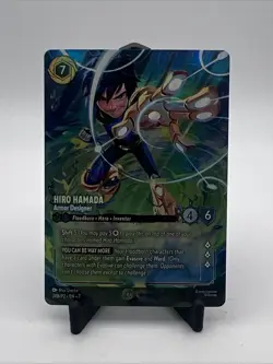 Disney Lorcana Hiro Hamada Enchanted Promo Championship Card 24B/P2 EN 7 - Image 1
