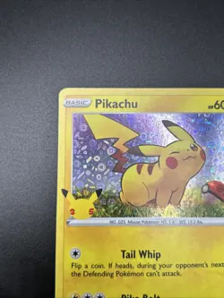 Pokemon TCG 2020 General Mills Black Star Promo Card -- Pikachu SWSH039 Holo - Image 2