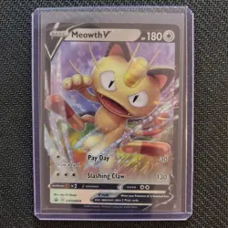 Meowth V + Zarude V + Grapploct V + Oranguru V - Pokemon Cards - Lot #65 - Image 4