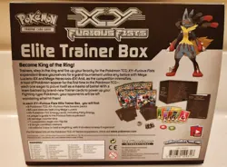 Pokemon XY Furious Fists Elite Trainer Box -w/Contents,Dice,Covers etc-NO CARDS - Image 2