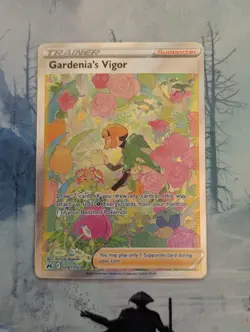 Pokemon Card 2023 Crown Zenith Galarian Gallery GARDENIA'S VIGOR GG61/GG70 - Image 1