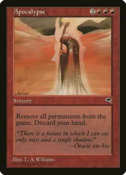 Apocalypse Tempest HEAVILY PLD Red Rare MAGIC THE GATHERING MTG CARD ABUGames - Image 1