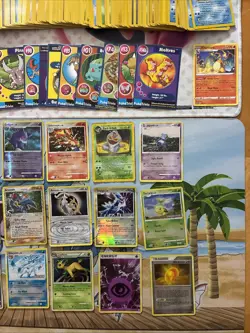 Vintage Pokemon Card Lot Holo Etc MP-Damaged Charizard Espeon Gengar Ditto 2180+ - Image 2