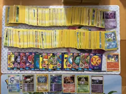 Vintage Pokemon Card Lot Holo Etc MP-Damaged Charizard Espeon Gengar Ditto 2180+ - Image 4