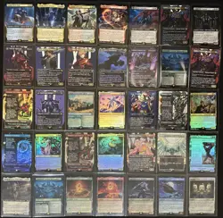 Final Fantasy MTG Foil Extended Art Borderless -35 Card Lot- Gogo 377 - Image 1