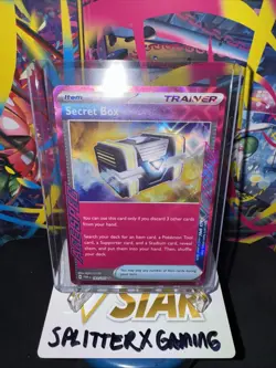 Secret Box Ace Spec Item Trainer Pokemon Card Twilight Masquerade TWM 163 - Image 2