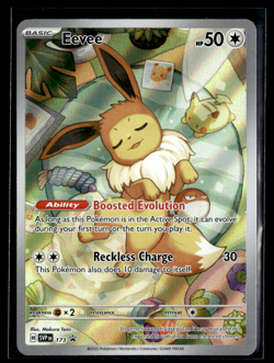Eevee SVP 173 Scarlet & Violet Black Star Promo Pokemon Card NM - Image 1